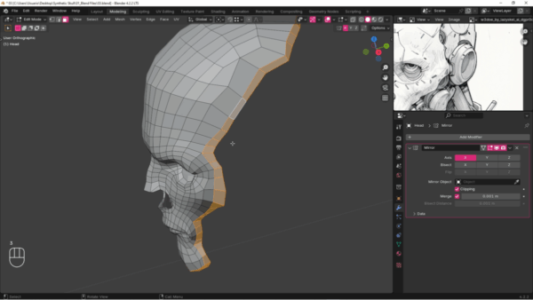图片[5]-【限时补票价】Blender 中的 3D科幻赛博角色-土狗cg资源站