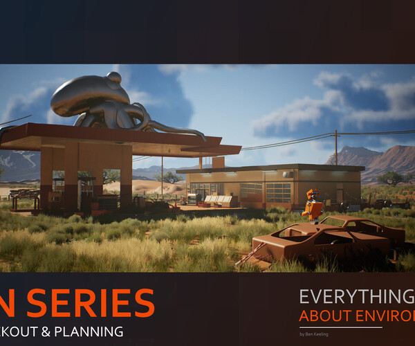 钻石永久免费【ai精翻&中文朗读】我所学到的环境艺术知识 - 第一部分 - 规划与布局-土狗cg资源站