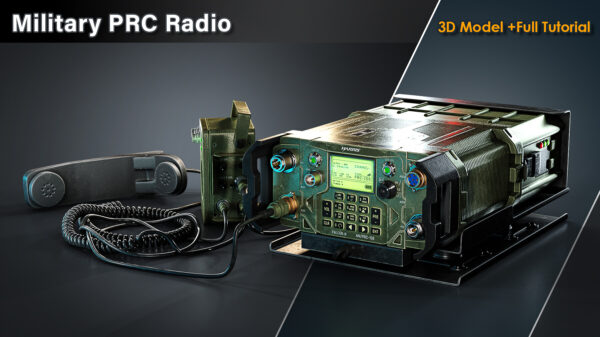 图片[3]-（钻石会员免费）复古电话&卡带机&相机建模模型5合1-土狗cg资源站