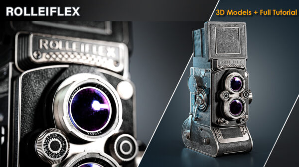 图片[19]-（钻石会员免费）复古电话&卡带机&相机建模模型5合1-土狗cg资源站