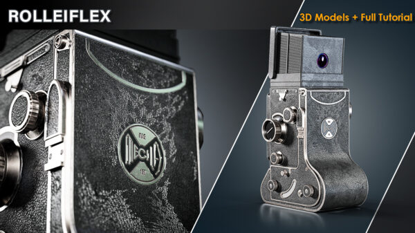 图片[21]-（钻石会员免费）复古电话&卡带机&相机建模模型5合1-土狗cg资源站