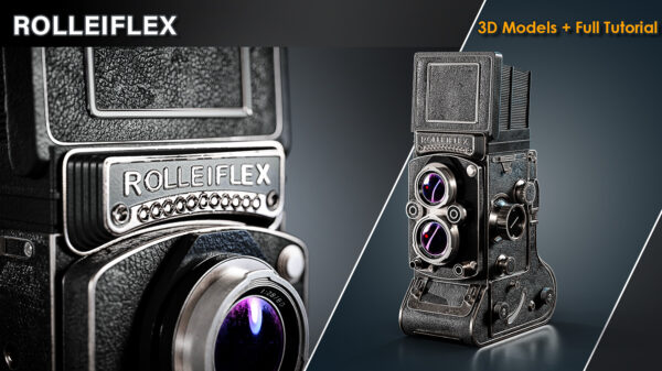 图片[24]-（钻石会员免费）复古电话&卡带机&相机建模模型5合1-土狗cg资源站