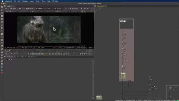 图片[2]-更新中【Ai精翻&Ai中文配音】跟随weta合成师NUKE影视级CG合成第二部-恐龙撕咬-土狗cg资源站