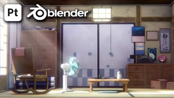 图片[1]-【ai精翻&中文朗读】动漫环境大师班 – Blender & Substance Painter-土狗cg资源站