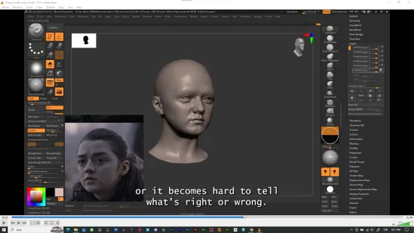 图片[4]-【限时补票价】30小时Maya创建写实角色-权游艾莉亚·史塔克-土狗cg资源站