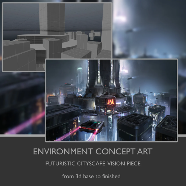 图片[1]-【ai精翻&中文朗读】环境概念艺术教程：城市景观-土狗cg资源站