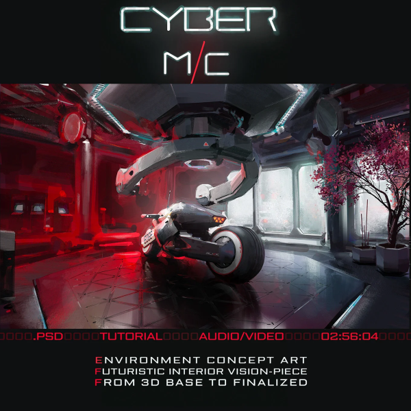 图片[1]-【ai精翻&中文朗读】环境概念艺术教程：CYBER-MC-土狗cg资源站