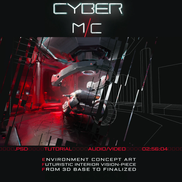 图片[2]-【ai精翻&中文朗读】环境概念艺术教程：CYBER-MC-土狗cg资源站