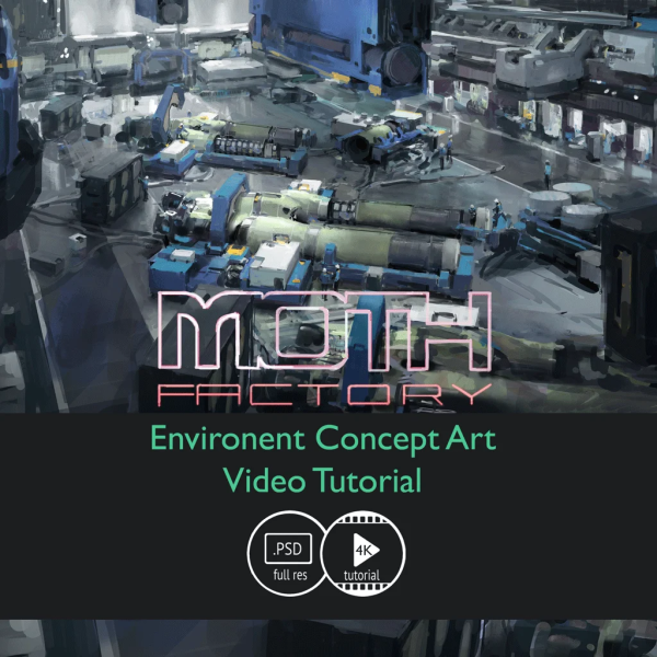 图片[1]-【ai精翻&中文朗读】环境概念艺术，MOTH工厂-土狗cg资源站