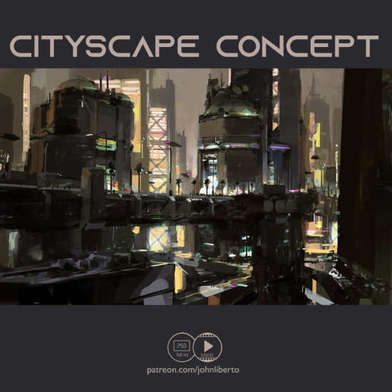 【ai精翻&中文朗读】城市景观概念-土狗cg资源站