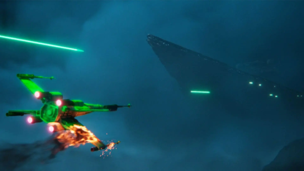 图片[1]-（会员免费）Rebelway出品–在 Houdini 中使用《星球大战》X翼战机制作火焰特效和破坏特效-土狗cg资源站