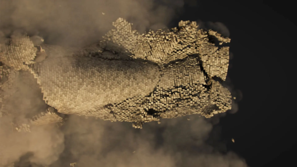 图片[1]-（会员免费）Rebelway出品–塔楼破坏特效-土狗cg资源站