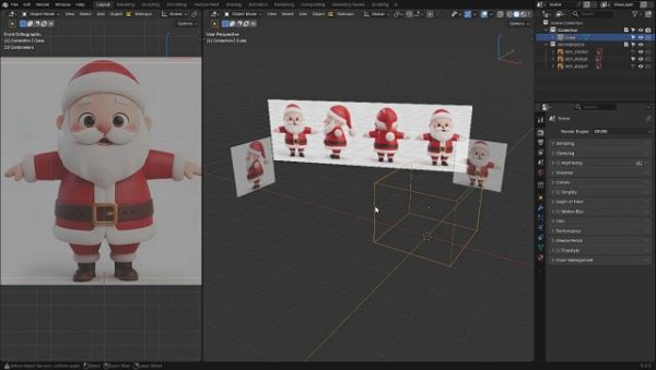 图片[2]-【Ai精翻&Ai中文配音】Blender角色ip全流程萌版圣诞老人-土狗cg资源站