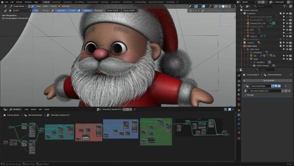 图片[10]-【Ai精翻&Ai中文配音】Blender角色ip全流程萌版圣诞老人-土狗cg资源站
