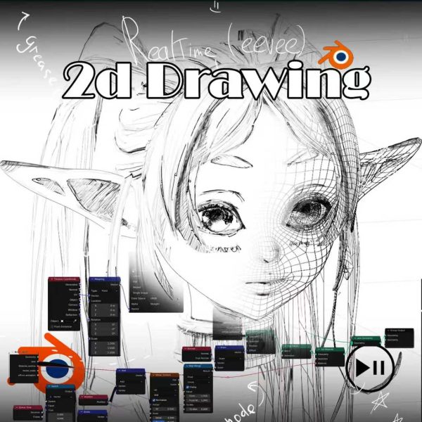 图片[14]-【ai精翻&中文朗读】blender&eevee风格化工具包21合1-土狗cg资源站