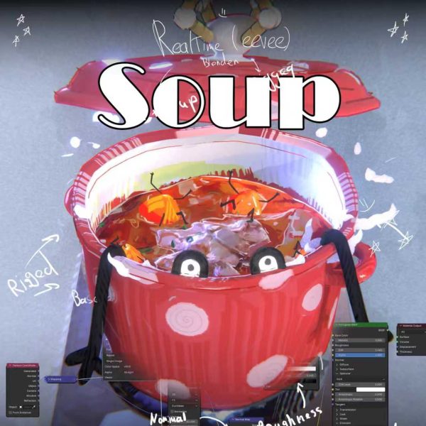 图片[16]-【ai精翻&中文朗读】blender&eevee风格化工具包21合1-土狗cg资源站