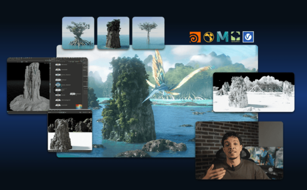 图片[13]-更新到Week1【Ai精翻&Ai中文配音】双跳出品·Houdini还原阿凡达风格场景-土狗cg资源站