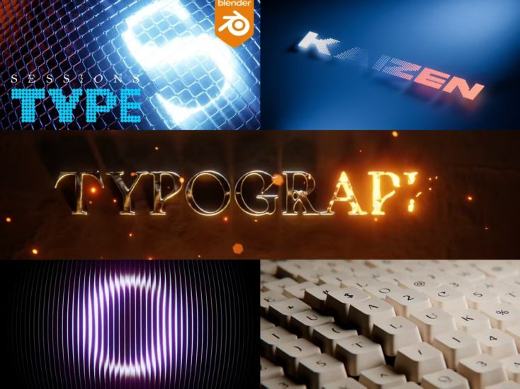 【限时补票价】Blender几何节点字体动画-土狗cg资源站