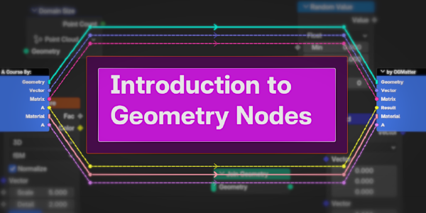图片[1]-【Ai精翻&Ai中文配音】Blender几何节点入门-土狗cg资源站