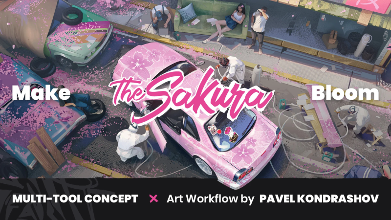 【ai精翻&中文朗读】Blender + Photoshop - 概念艺术工作流程视频教程-土狗cg资源站