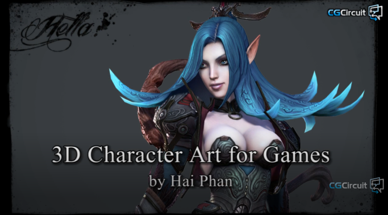 【ai精翻】游戏3D角色美术-土狗cg资源站