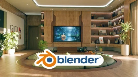 【ai精翻】Blender 5 中的 AI 驱动室内设计-土狗cg资源站