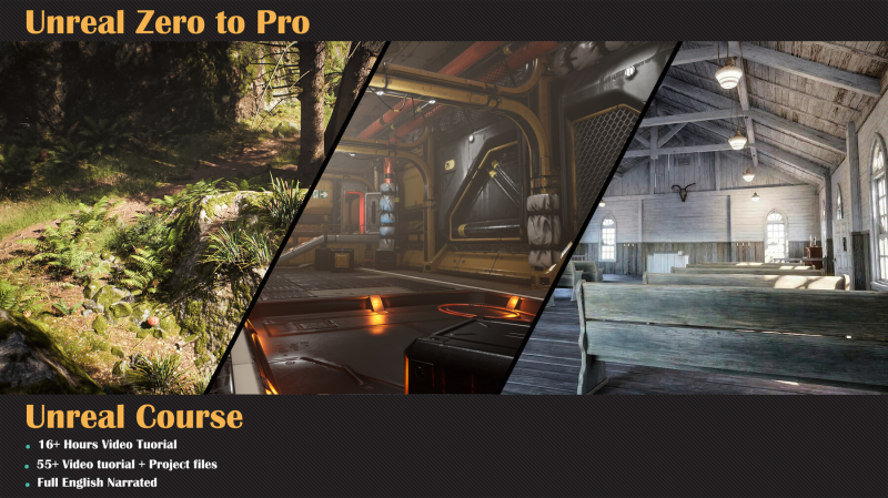 【限时补票价】虚幻引擎零基础到专业课程-土狗cg资源站