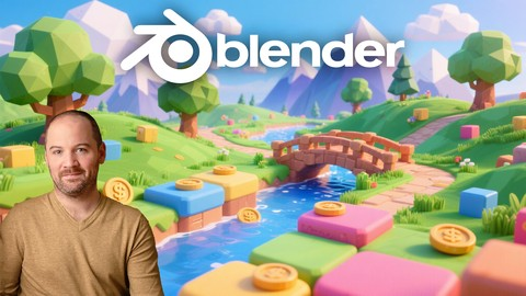 【ai精翻】Blender 5：低多边形 3D 建模终极课程！-土狗cg资源站