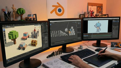 【ai精翻】Blender 5 项目式训练营：40 多个实践小项目-土狗cg资源站