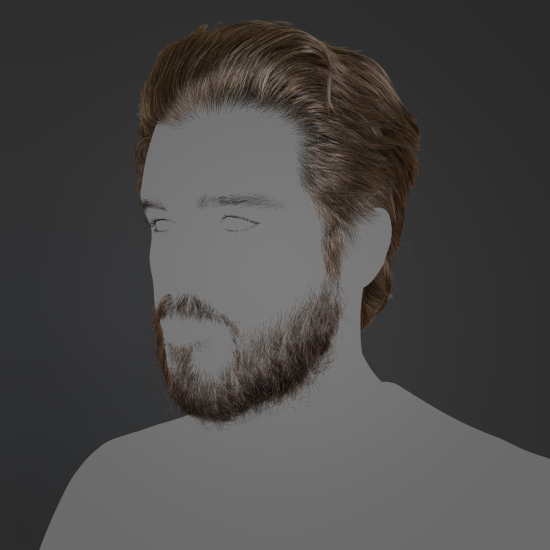 【ai精翻】使用 Xgen 创建男士发型-土狗cg资源站