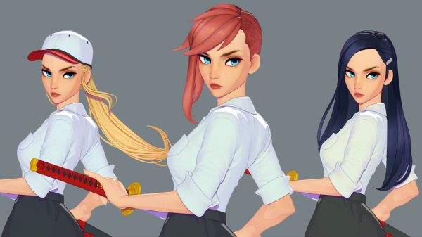 【ai精翻】使用 ZBrush 创建风格化发型-土狗cg资源站