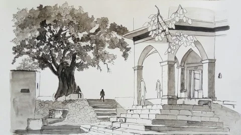 【ai精翻】用钢笔和墨水绘制纹理和对比——第一部分-土狗cg资源站