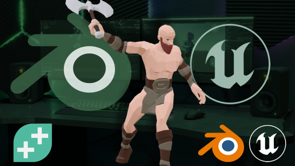 【ai精翻】从 Blender 到 Unreal:游戏就绪资源、角色和动画-土狗cg资源站