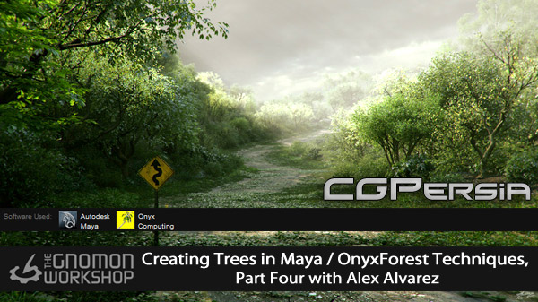 【ai精翻】第四部分 - 在 Maya 中创建树木-土狗cg资源站