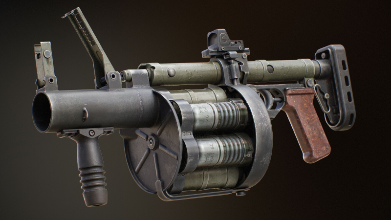 【ai精翻&中文朗读】Substance Painter 中的 3D 纹理教程 - RG-6 Launcher-土狗cg资源站