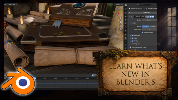 图片[3]-【ai精翻】Blender 3D – 制作中世纪研究员办公桌模型-土狗cg资源站