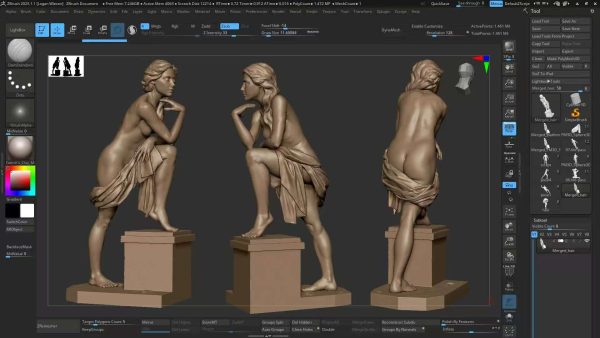 图片[5]-【Ai精翻&Ai中文配音】Zbrush人体雕塑精研·古典艺术原则与形体-土狗cg资源站
