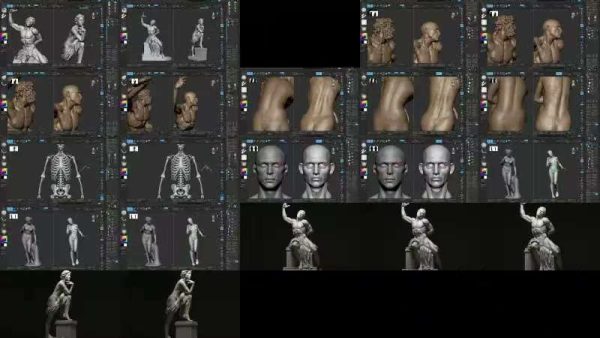 图片[10]-【Ai精翻&Ai中文配音】Zbrush人体雕塑精研·古典艺术原则与形体-土狗cg资源站
