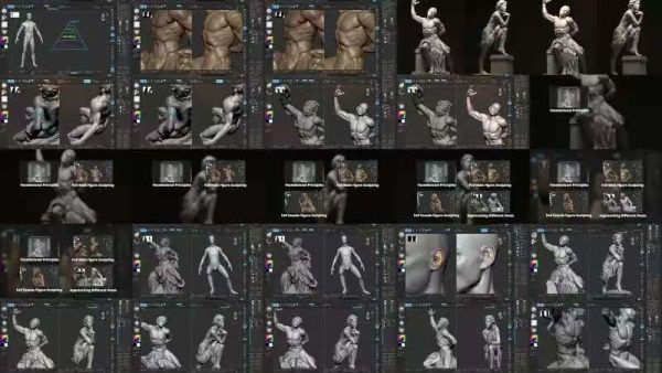 图片[12]-【Ai精翻&Ai中文配音】Zbrush人体雕塑精研·古典艺术原则与形体-土狗cg资源站