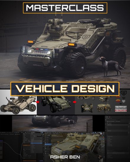 【限时补票价】Plasticity&Blender硬表面装甲车载具-土狗cg资源站