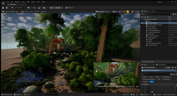 图片[2]-【限时补票价】虚幻引擎环境-林中小屋-土狗cg资源站