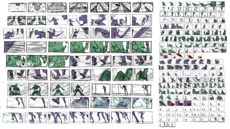 【ai精翻】故事板技巧：创建打斗场景-土狗cg资源站