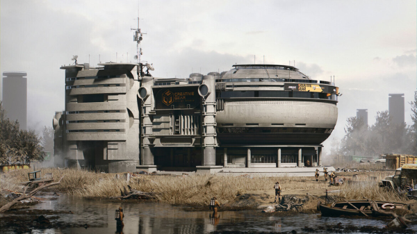 图片[1]-【限时补票价】使用 Blender 设计未来主义建筑-土狗cg资源站